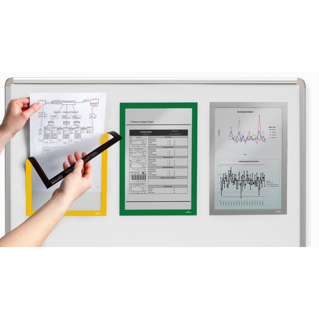 DURABLE Info-Rahmen DURAFRAME® MAGNETIC, A4, 10 Stk/VE Produktabbildung Nr. 4: DURABLE Info-Rahmen DURAFRAME® MAGNETIC, A4, 10 Stk/VE