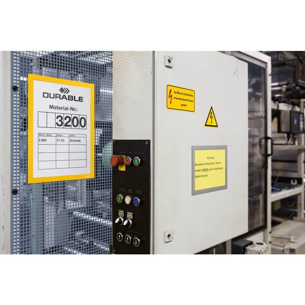 Produktabbildung Nr. 2: DURABLE Info-Rahmen DURAFRAME® MAGNETIC, A4, 10 Stk/VE