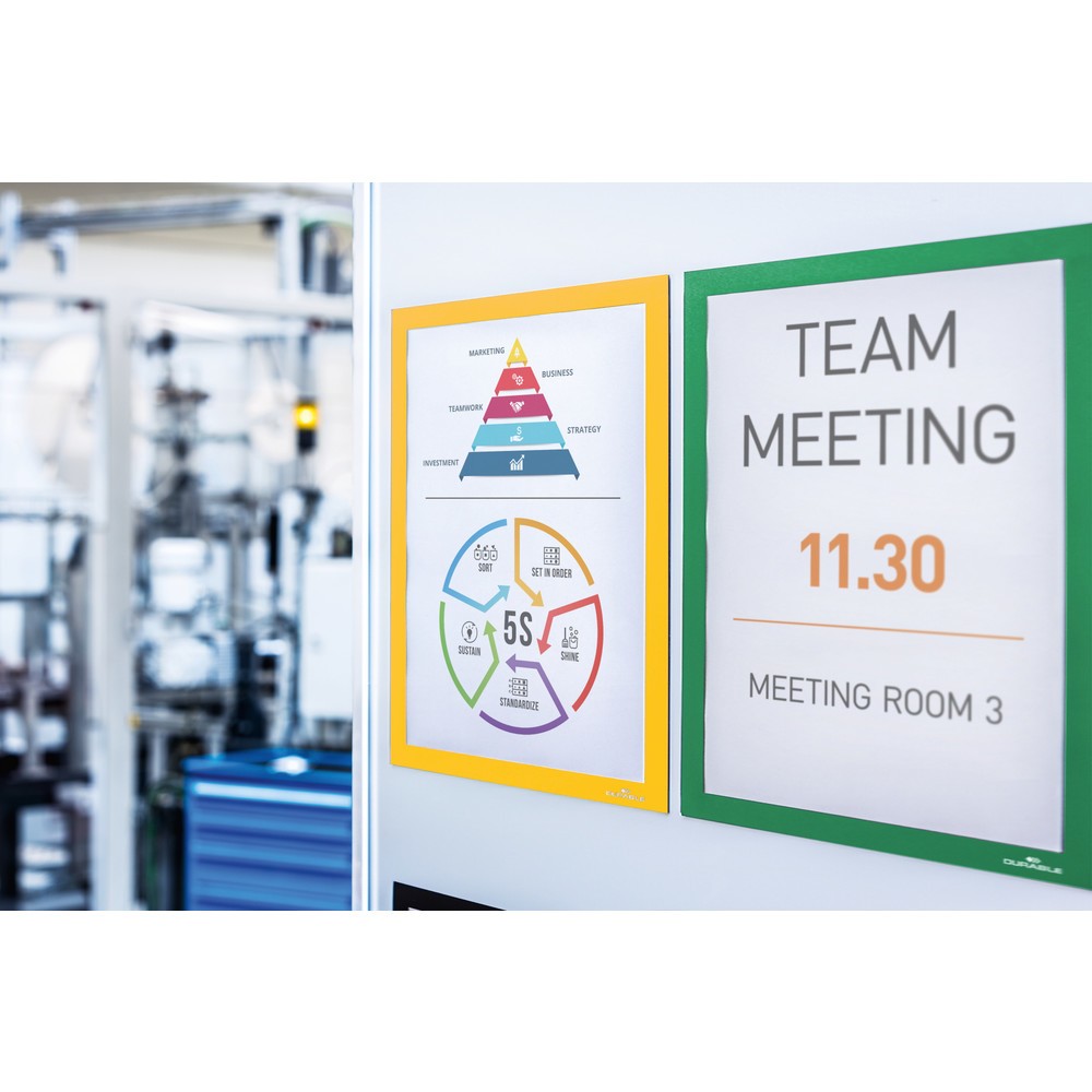 Produktabbildung Nr. 4: DURABLE Info-Rahmen DURAFRAME® MAGNETIC, A4, 10 Stk/VE