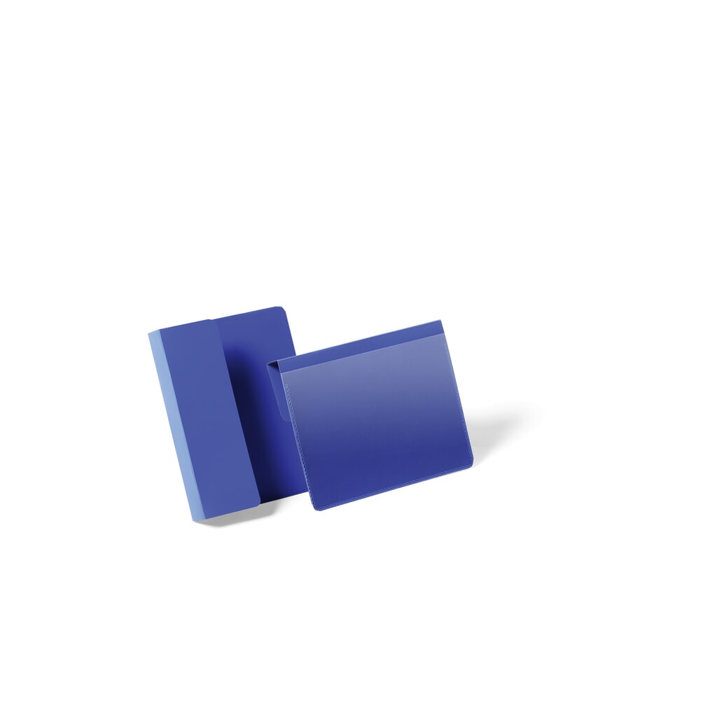 DURABLE Kennzeichnungstasche mit Falz A6 quer Produktabbildung: DURABLE Kennzeichnungstasche mit Falz A6 quer