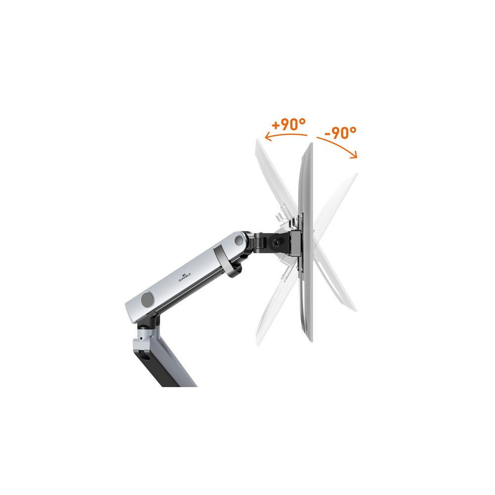 Produktabbildung Nr. 7: DURABLE Monitor-Halterung SELECT PLUS mit Arm für 2 Monitore, Tischbefestigung