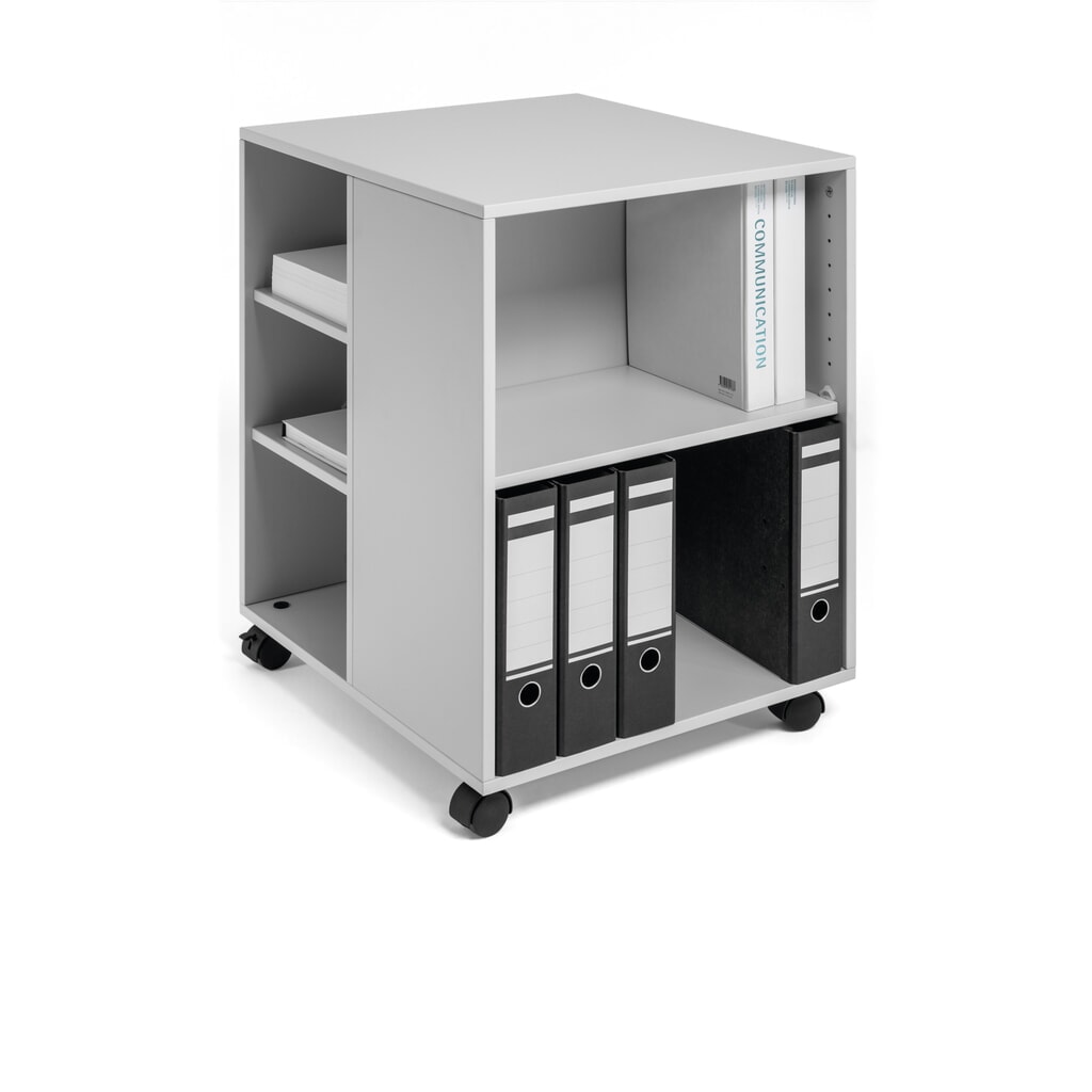 DURABLE Multifunktions-Wagen 74/59 offen, grau Produktabbildung: DURABLE Multifunktions-Wagen 74/59 offen, grau