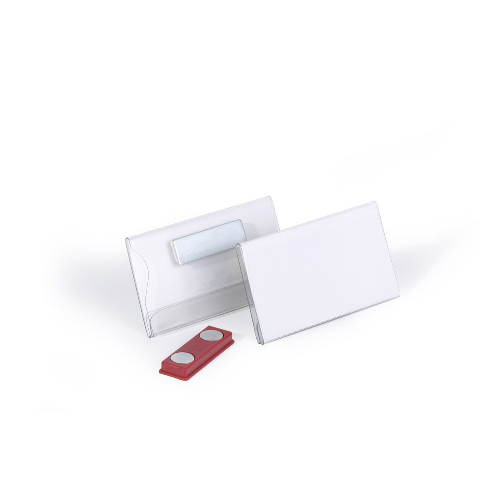 Produktabbildung Nr. 2: DURABLE Namensschild mit Magnet 40 x 75 mm 50 Stück