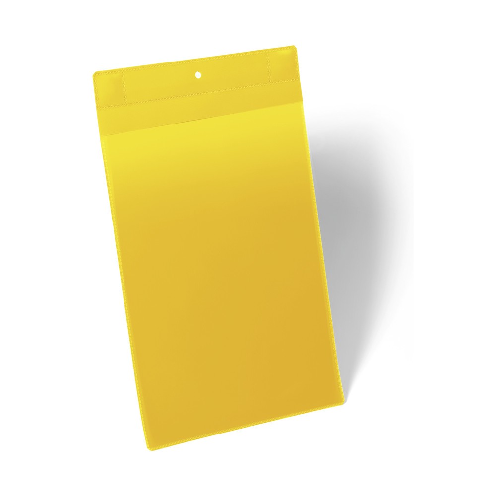 Produktabbildung: DURABLE Neodym-Magnettasche A4 hoch, gelb
