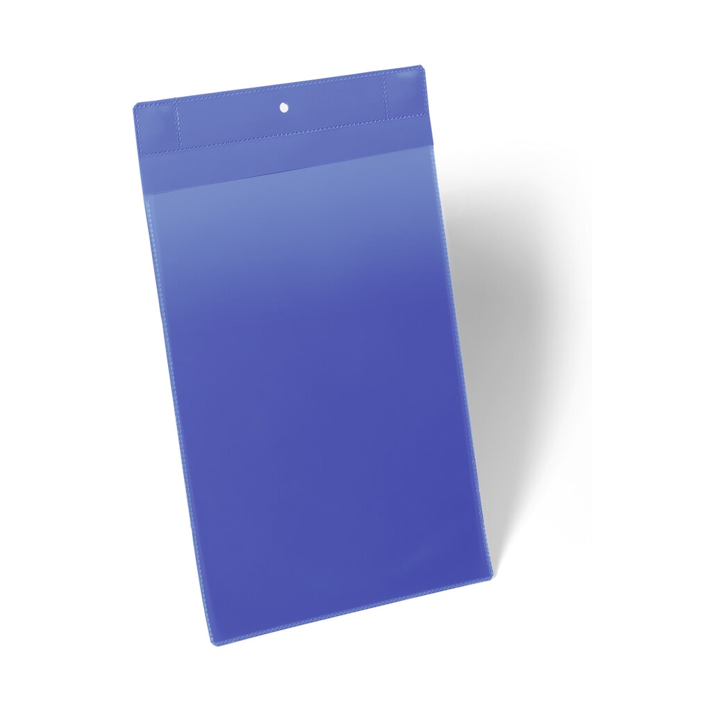 DURABLE Neodym-Magnettasche A4 hoch, dunkelblau Produktabbildung: DURABLE Neodym-Magnettasche A4 hoch, dunkelblau