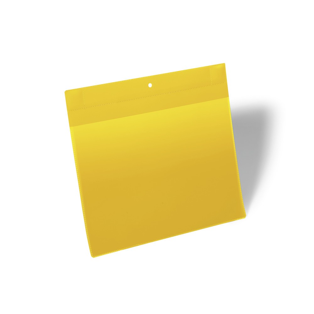 Produktabbildung: DURABLE Neodym-Magnettasche A4 quer, gelb