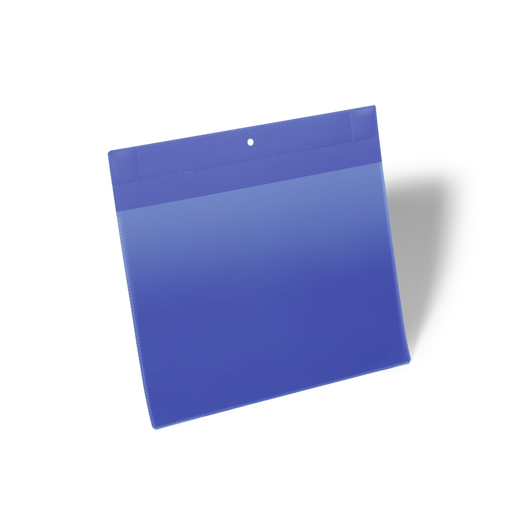 DURABLE Neodym-Magnettasche A4 quer, dunkelblau Produktabbildung: DURABLE Neodym-Magnettasche A4 quer, dunkelblau