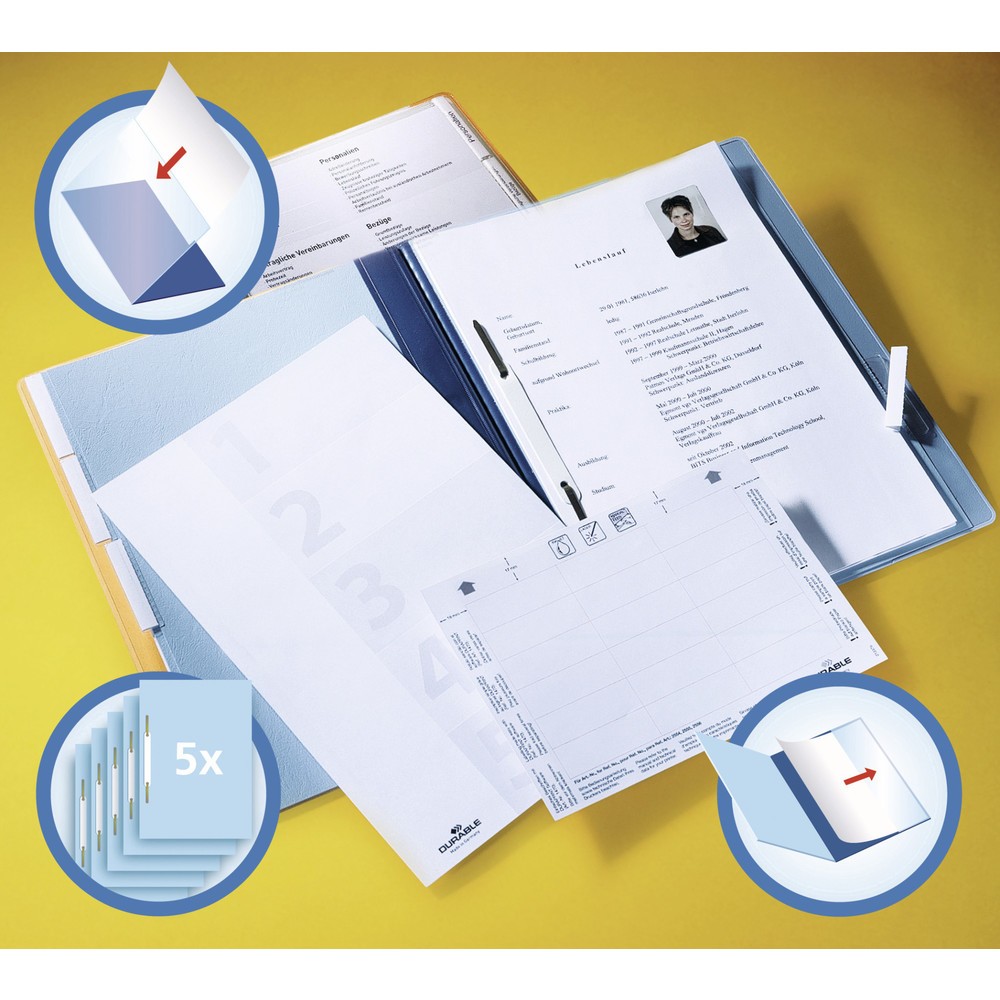 Produktabbildung Nr. 2: DURABLE Organisationshefter 15 Stück