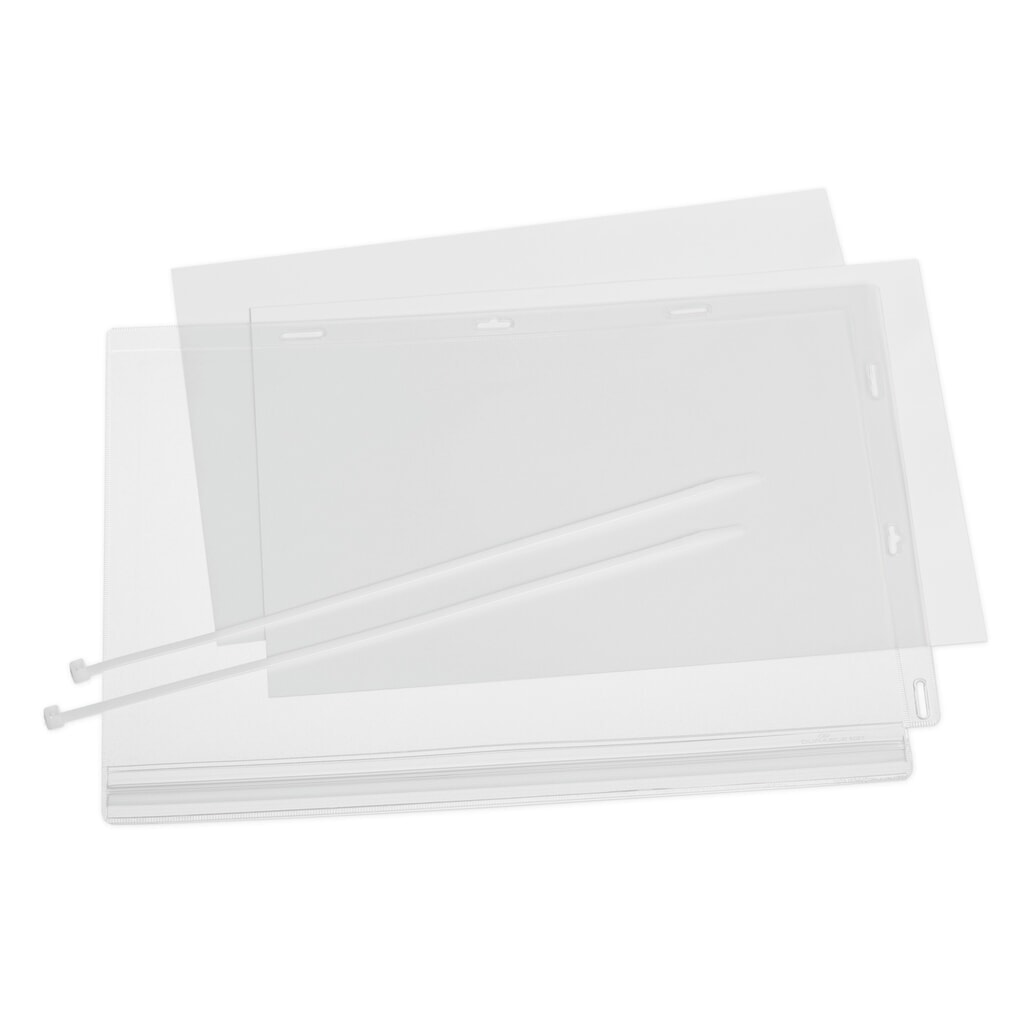 DURABLE Plakattasche, wasserdicht, DIN A4, Kabelbinder Produktabbildung: DURABLE Plakattasche, wasserdicht, DIN A4, Kabelbinder