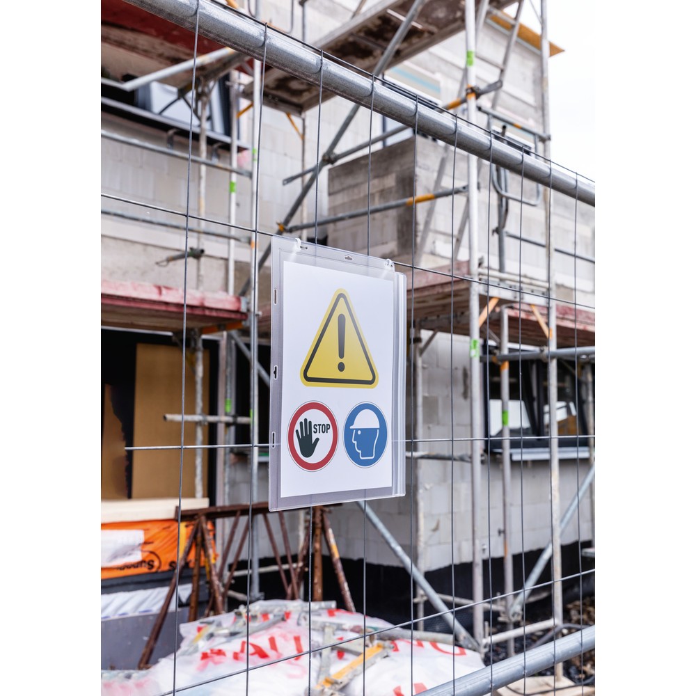 Produktabbildung Nr. 2: DURABLE Plakattasche, wasserdicht, DIN A4, Kabelbinder