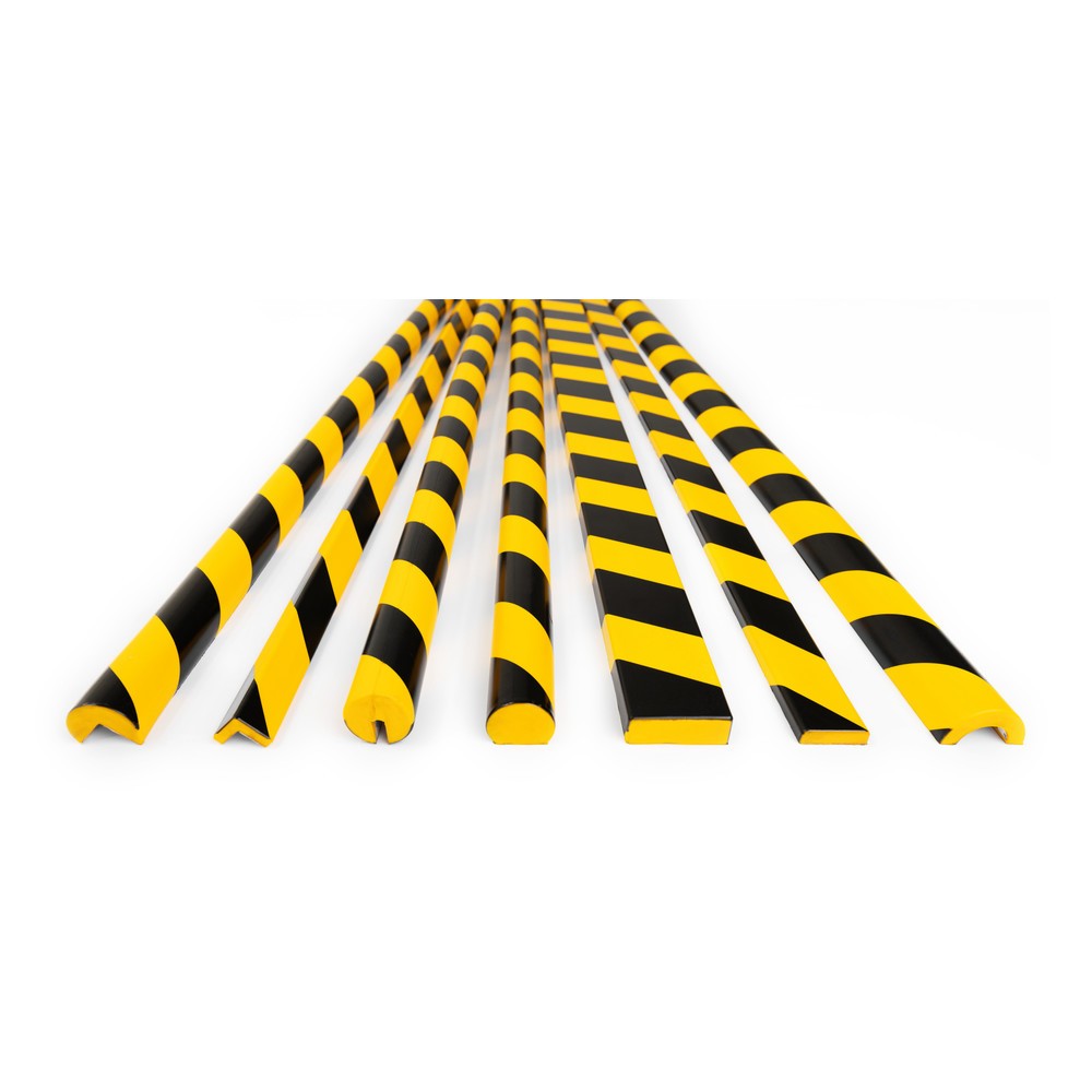 Produktabbildung Nr. 10: DURABLE Prallschutz für Rohre P30, halbkreisförmig, selbstklebend, 30 mm Ø, Länge 1 m