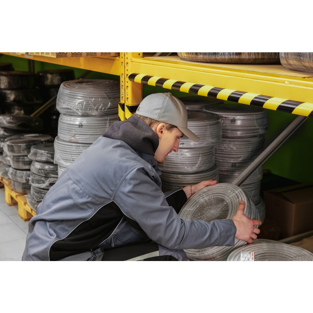 Produktabbildung Nr. 8: DURABLE Prallschutz für Kanten C25R, kreisförmig, HxL 30 x 1.000 mm