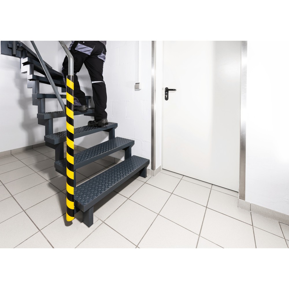 Produktabbildung Nr. 6: DURABLE Prallschutz für Rohre P30, halbkreisförmig, selbstklebend, 30 mm Ø, Länge 1 m