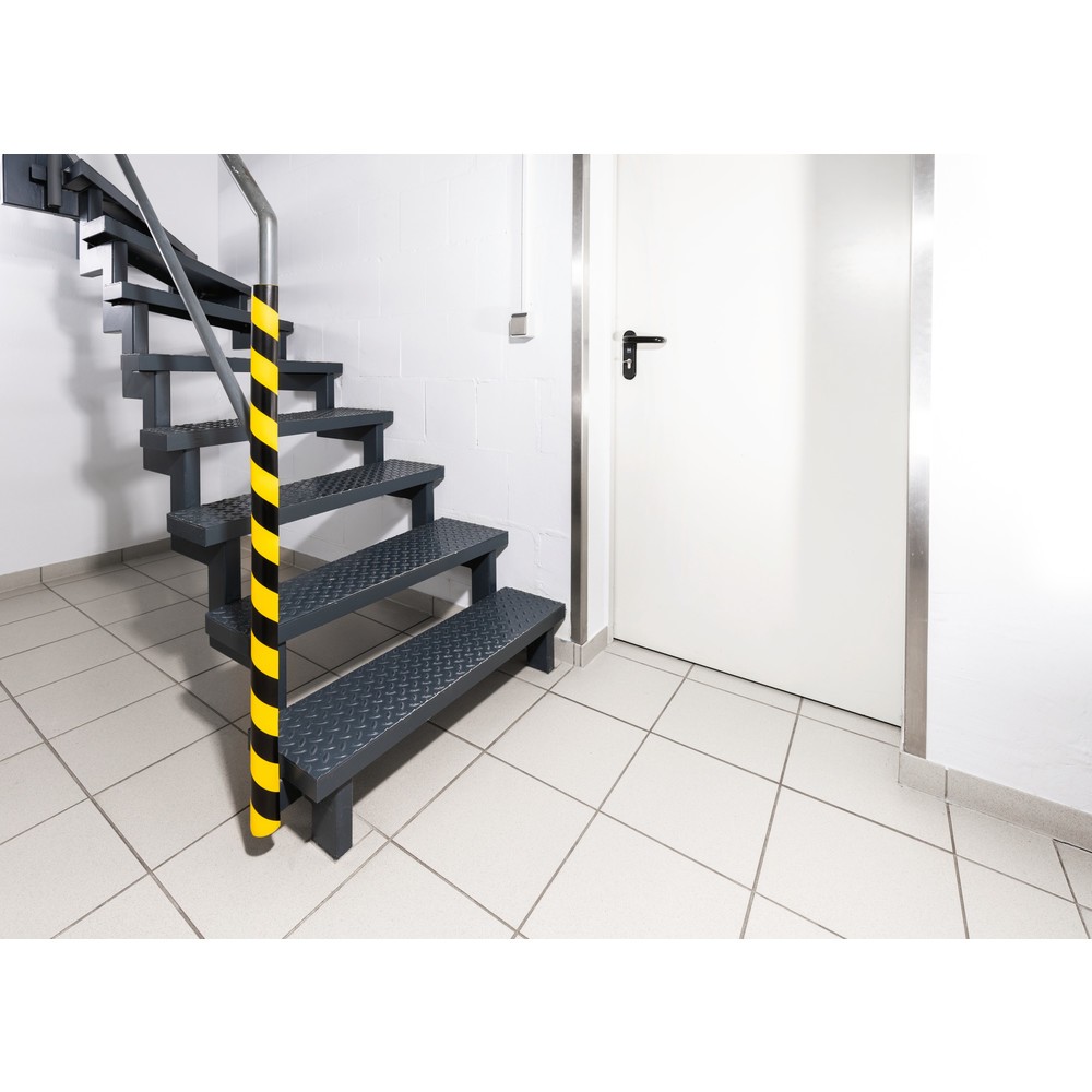 Produktabbildung Nr. 7: DURABLE Prallschutz für Rohre P30, halbkreisförmig, selbstklebend, 30 mm Ø, Länge 1 m