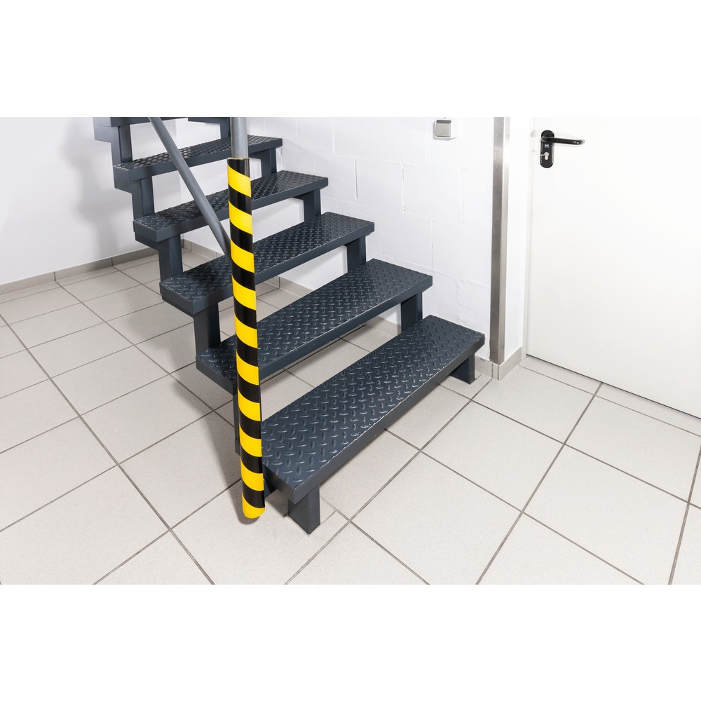 Produktabbildung Nr. 9: DURABLE Prallschutz für Rohre P30, halbkreisförmig, selbstklebend, 30 mm Ø, Länge 1 m