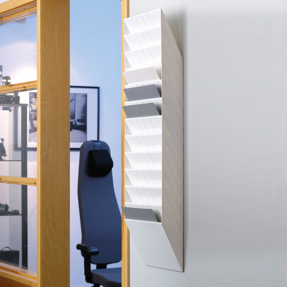 Produktabbildung Nr. 2: DURABLE Prospekthalter Flexiboxx, 12x DIN A4, Hochformat, weiß