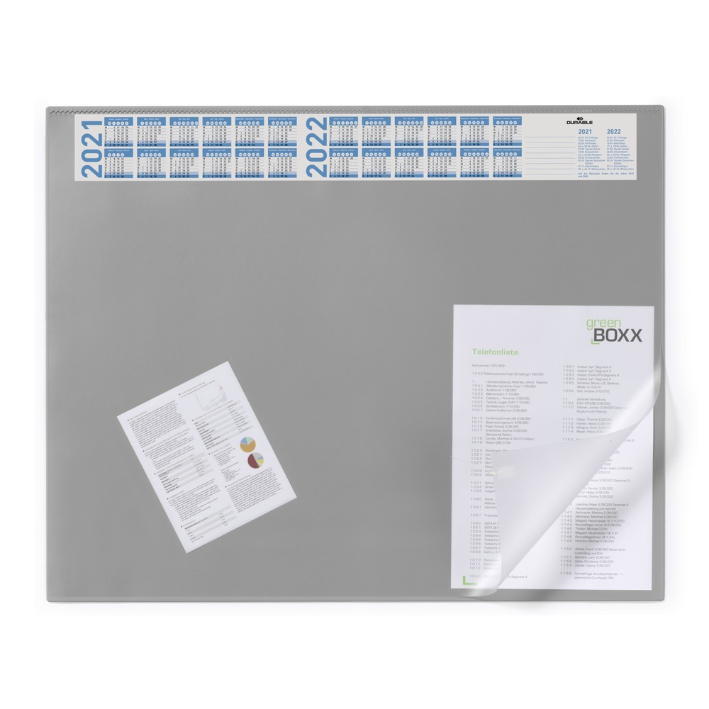 Produktabbildung Nr. 4: DURABLE Schreibunterlage mit Jahreskalender 15er SET