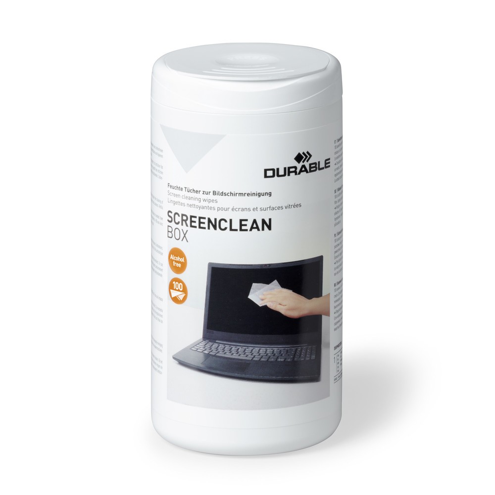 Produktabbildung: DURABLE SCREENCLEAN BOX 24er SET
