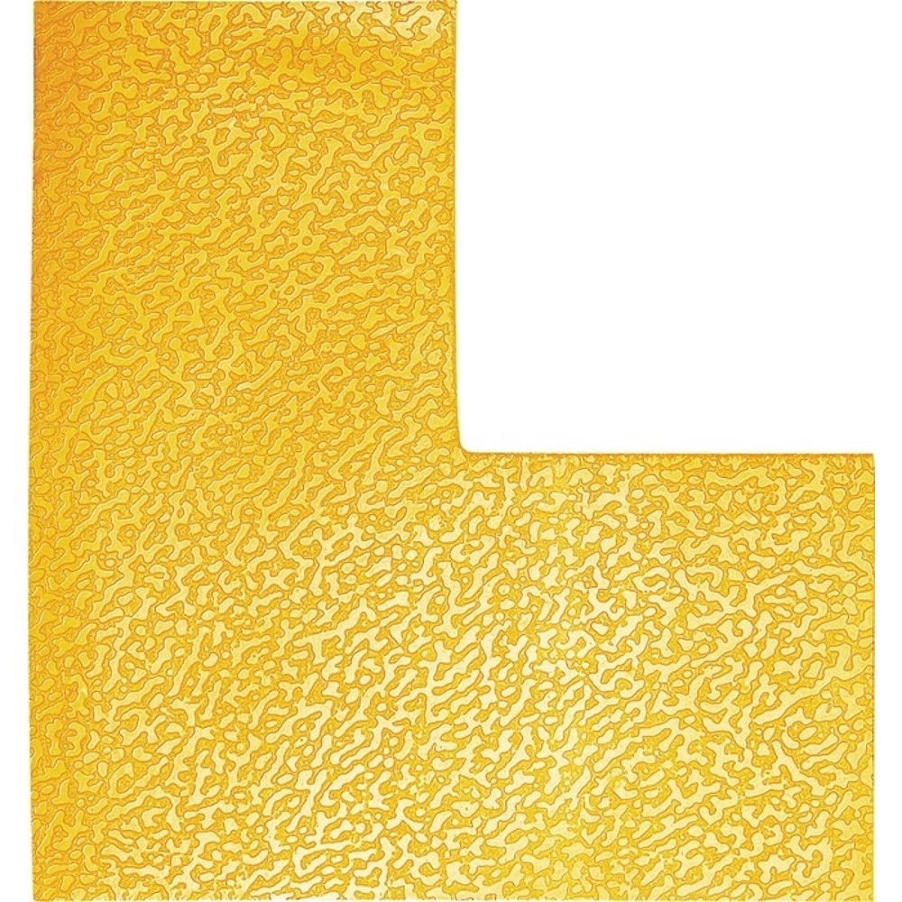Produktabbildung: DURABLE Stellplatzmarkierung, selbstklebend signalgelb, Form L, Karton, 20 Stück
