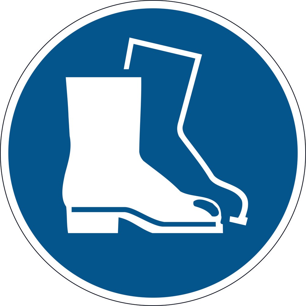 Produktabbildung: DURABLE Symbol: Fußschutz benutzen