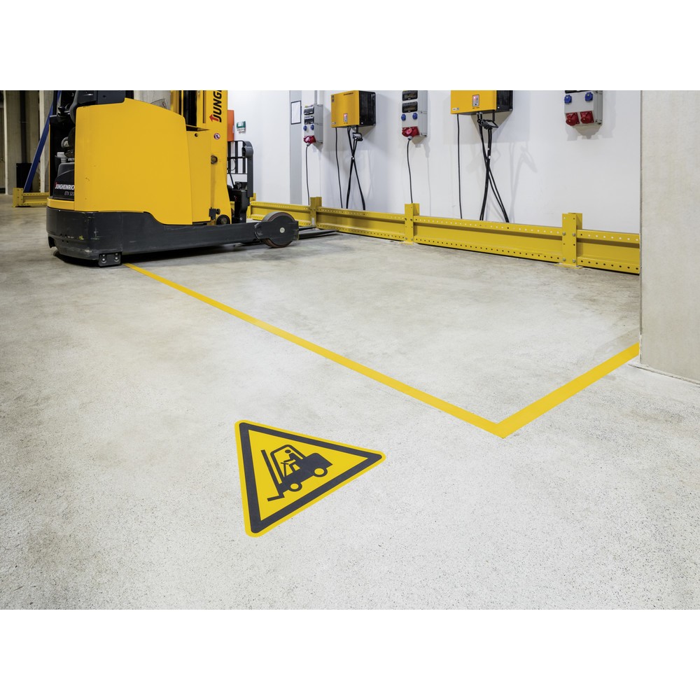 Produktabbildung Nr. 2: DURABLE Symbol -Warnung vor Flurförderzeugen-