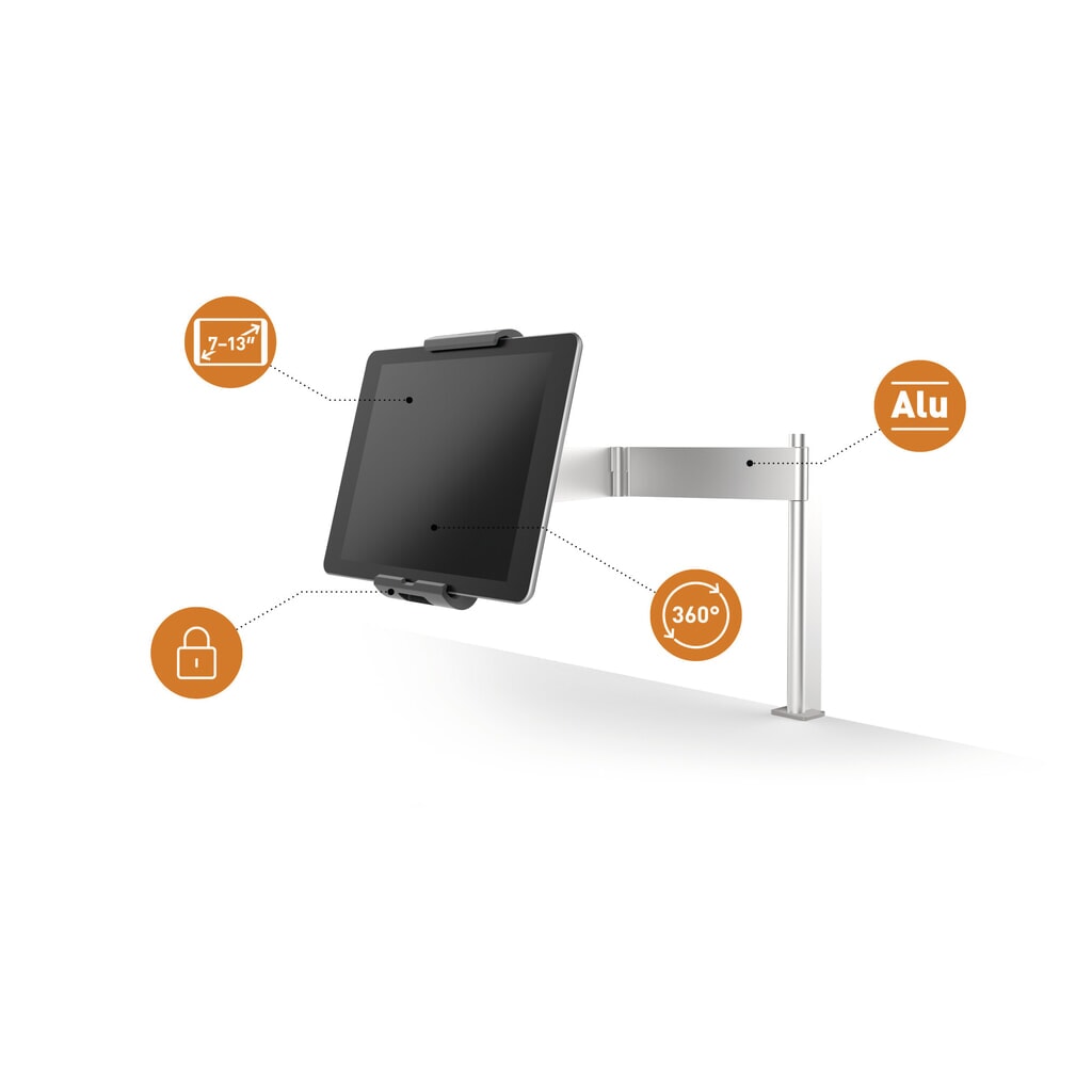DURABLE TABLET HOLDER TABLE CLAMP Produktabbildung Nr. 6: DURABLE TABLET HOLDER TABLE CLAMP