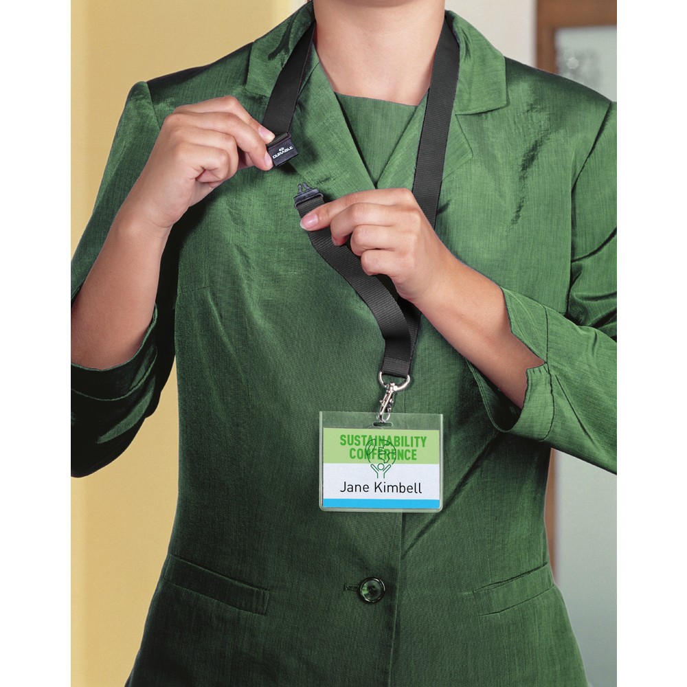 Produktabbildung Nr. 2: DURABLE Textilband 20 ECO mit Karabiner, 40 Stk/VE