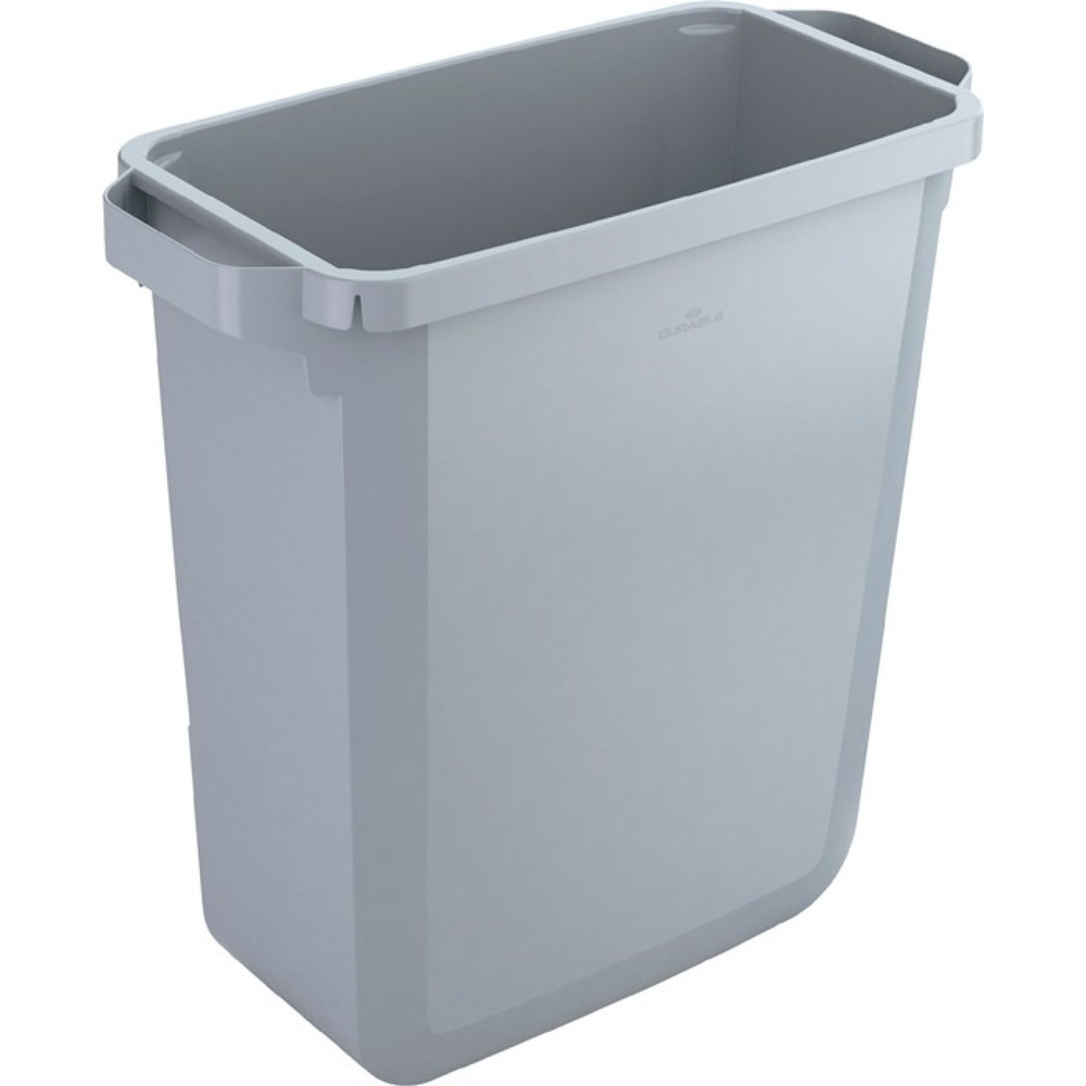 Produktabbildung: DURABLE Wertstoffsammler, grau, 60 l H600xB280xT590mm, ohne Deckel, lebensmittelecht