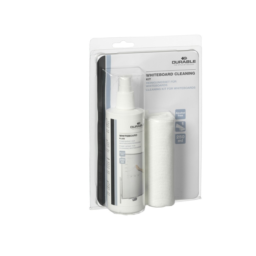 Produktabbildung Nr. 2: DURABLE WHITEBOARD CLEANING KIT 20er SET