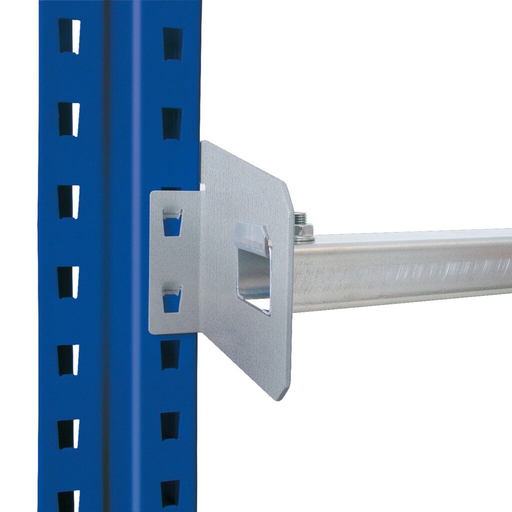 Durchschubsicherung für SCHULTE Palettenregal Typ S, Länge 1.825 mm Produktabbildung: Durchschubsicherung für SCHULTE Palettenregal Typ S, Länge 1.825 mm