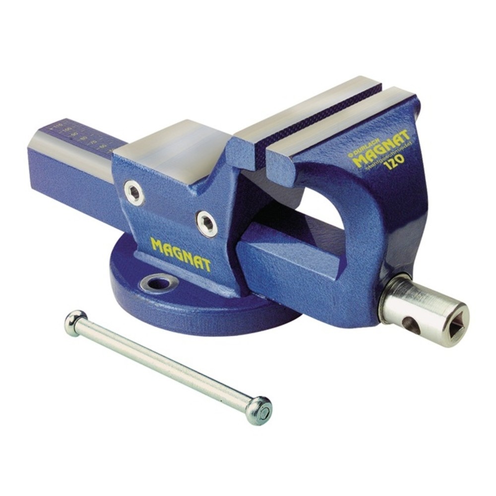 Produktabbildung Nr. 3: DURLACH Parallelschraubstock Magnat Backen-B.100mm Spann-W.125mm geschm