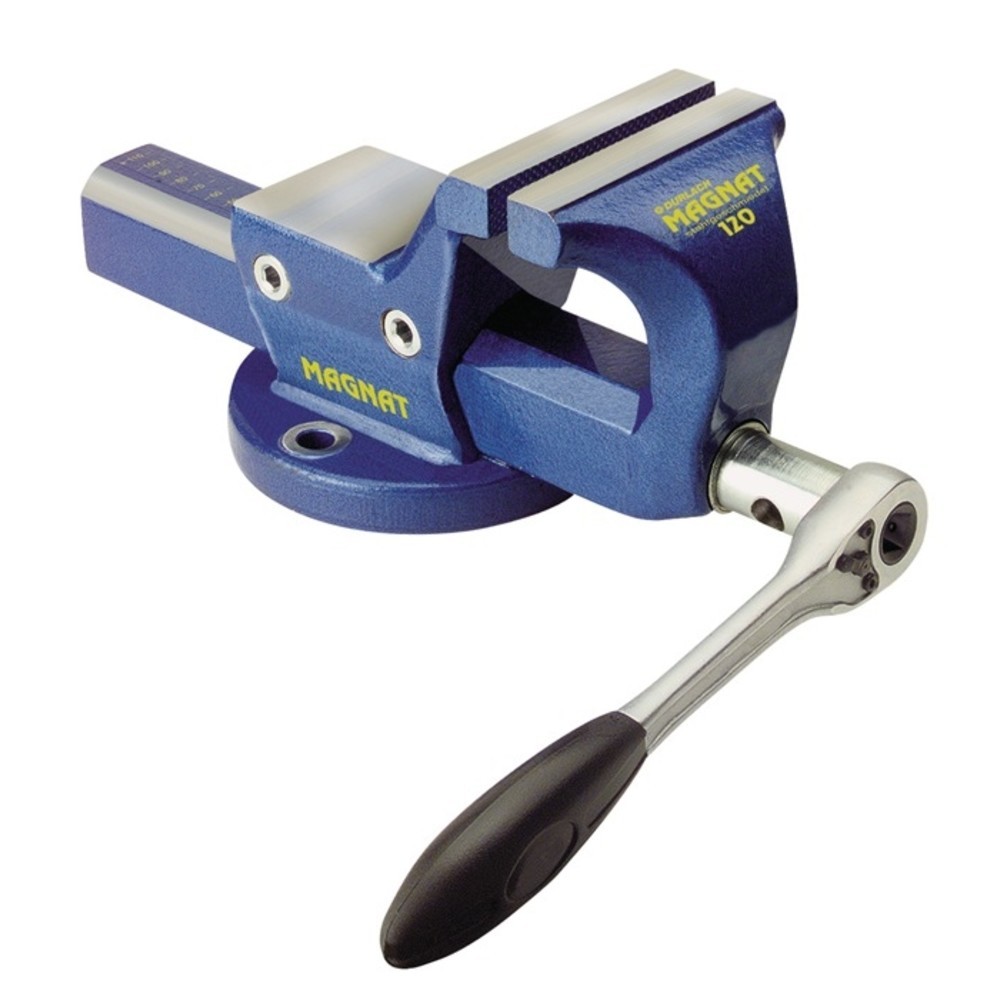 Produktabbildung Nr. 4: DURLACH Parallelschraubstock Magnat Backen-B.100mm Spann-W.125mm geschm