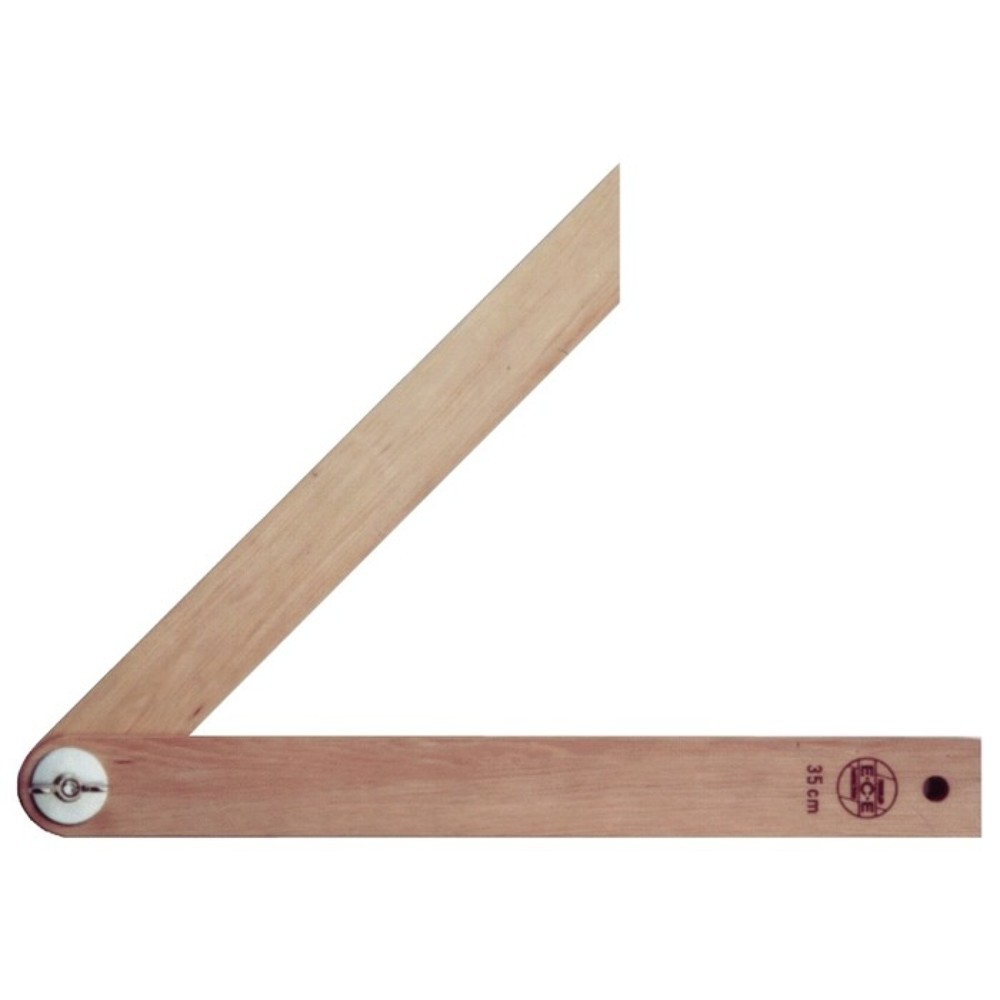 Produktabbildung: ECE Schmiege Schienen-L.350mm Weißbuche m.Flügelmutter