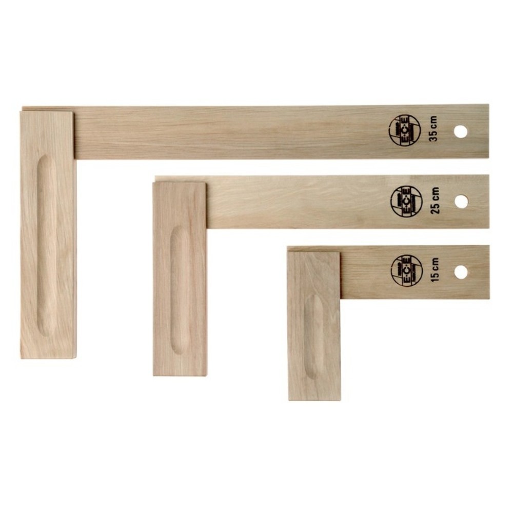 Produktabbildung: ECE Schreinerwinkel 400 Schenkel-L.150mm o.Gehrung Kurzer Schenkel 100mm