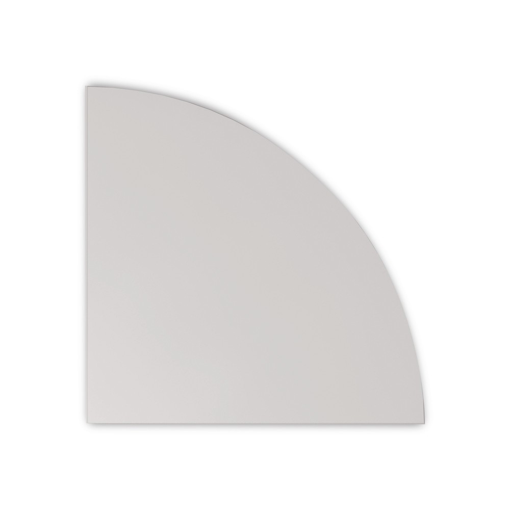 Produktabbildung Nr. 2: Hammerbacher Eckwinkel Akzent, 4-Fuß Gestell, BxT 800 x 800 mm, grau