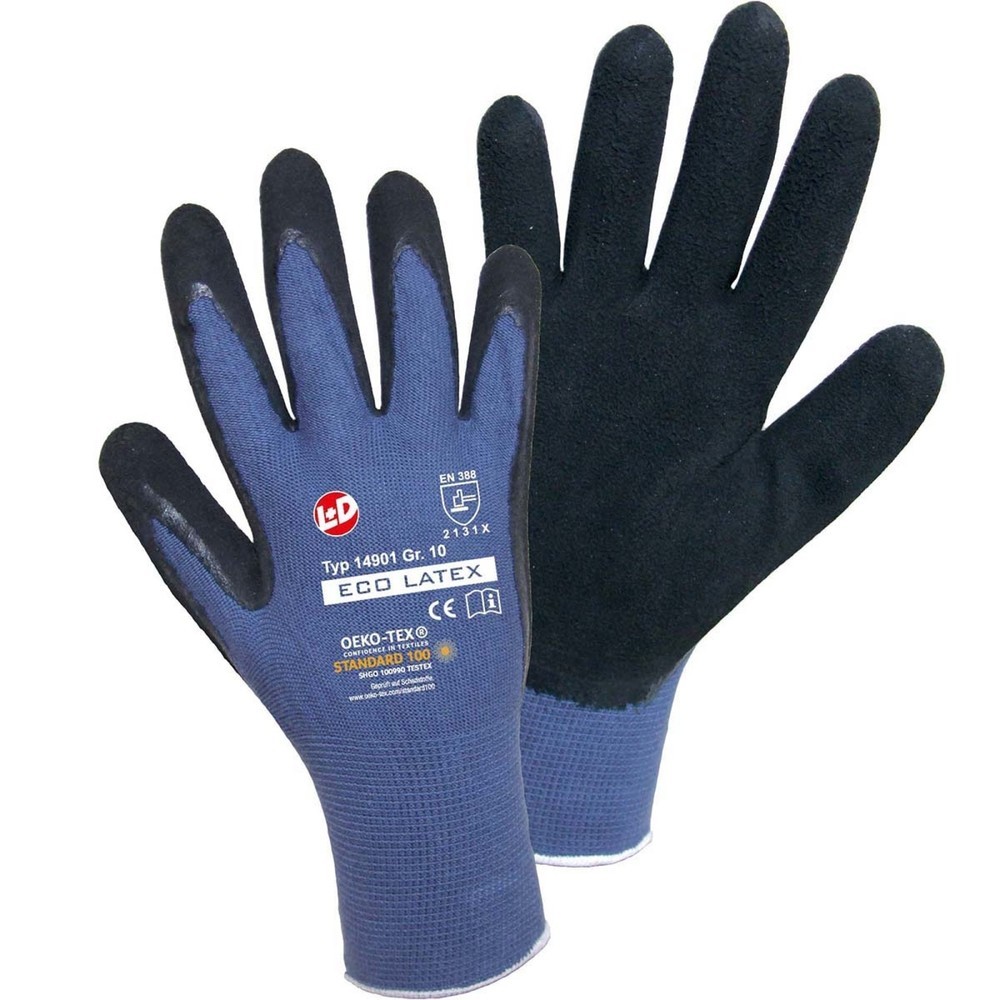 Produktabbildung: ECO LATEX Feinstrickhandschuh, Größe 8