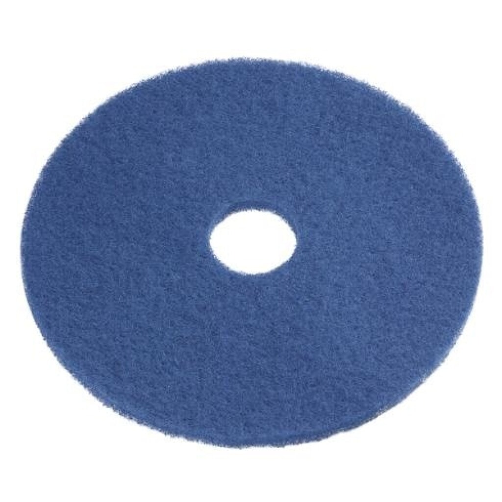 Nilfisk ® Eco Pad 17" , Durchmesser 432 mm, Pack à 5 Stück, blau Produktabbildung: Nilfisk ® Eco Pad 17" , Durchmesser 432 mm, Pack à 5 Stück, blau