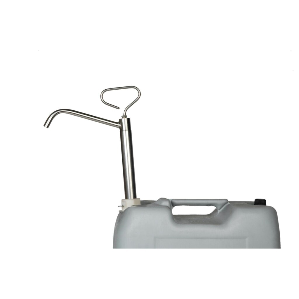 SAMOA Edelstahl-Handpumpe EP-02/20-60, mit Fassadapter 2"a Produktabbildung: SAMOA Edelstahl-Handpumpe EP-02/20-60, mit Fassadapter 2"a