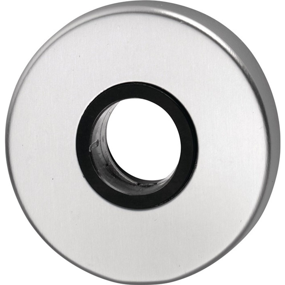 Produktabbildung: EDI Drückerrosette 051/1, Schildstärke 8 mm Drückerloch, Edelstahl F00, rund
