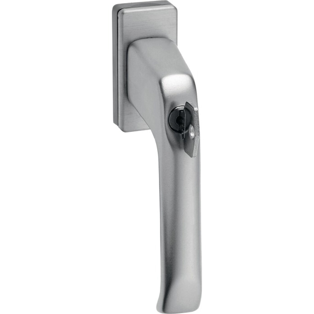 EDI Fenstergriff 1003/2035, 35 mm, Aluminium F9016 / verkehrsweiß, abschließbar Produktabbildung: EDI Fenstergriff 1003/2035, 35 mm, Aluminium F9016 / verkehrsweiß, abschließbar