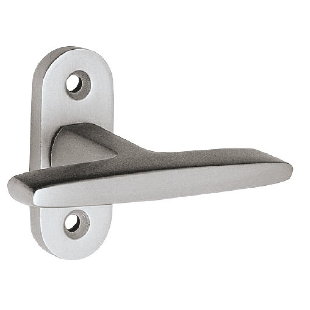 Produktabbildung: EDI Fenstergriff 1511/0000, 35 mm, Aluminium F2 / neusilberfarbig, Kreuzgriff