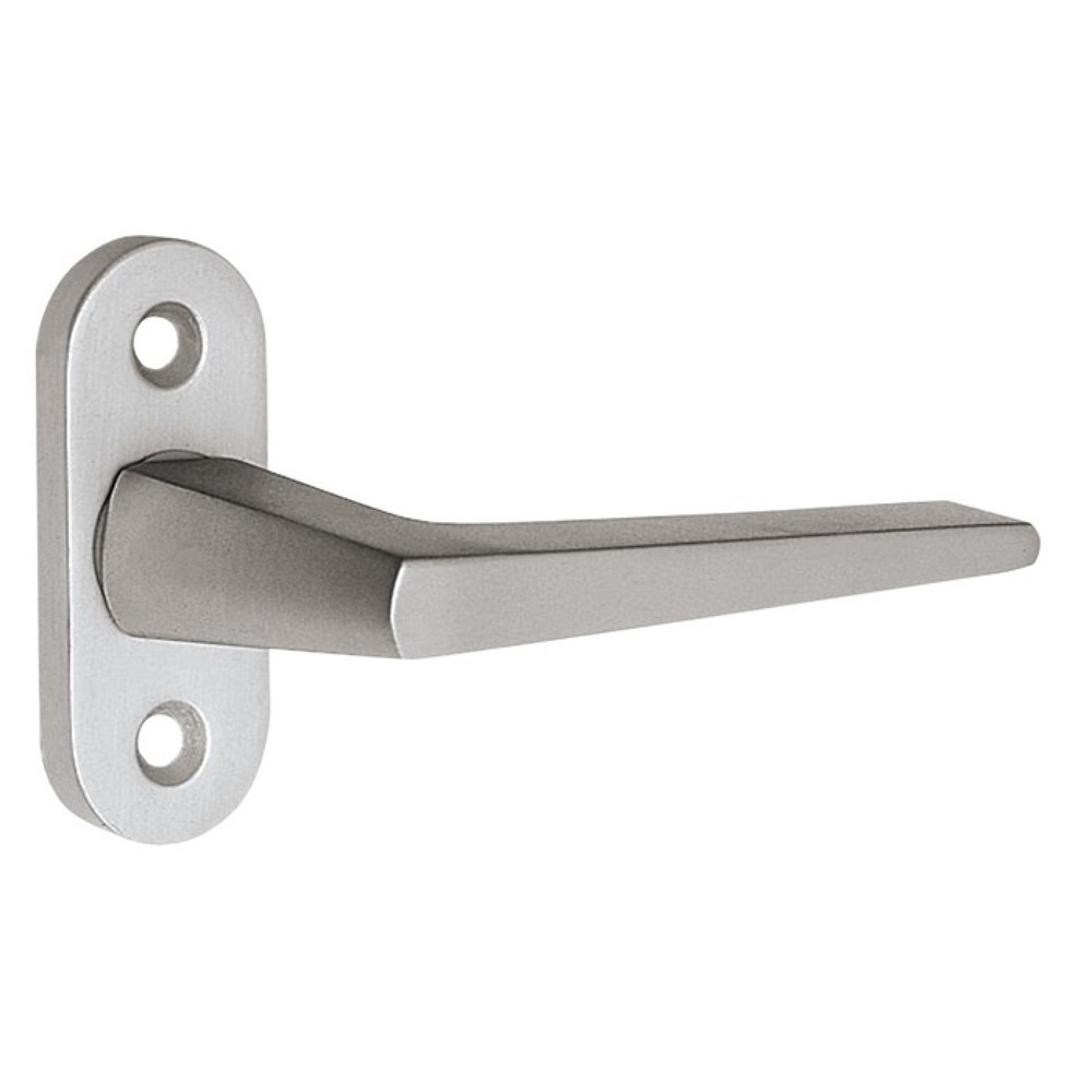 Produktabbildung: EDI Fenstergriff 1512/0000, 35 mm, Aluminium F2 / neusilberfarbig, Standard