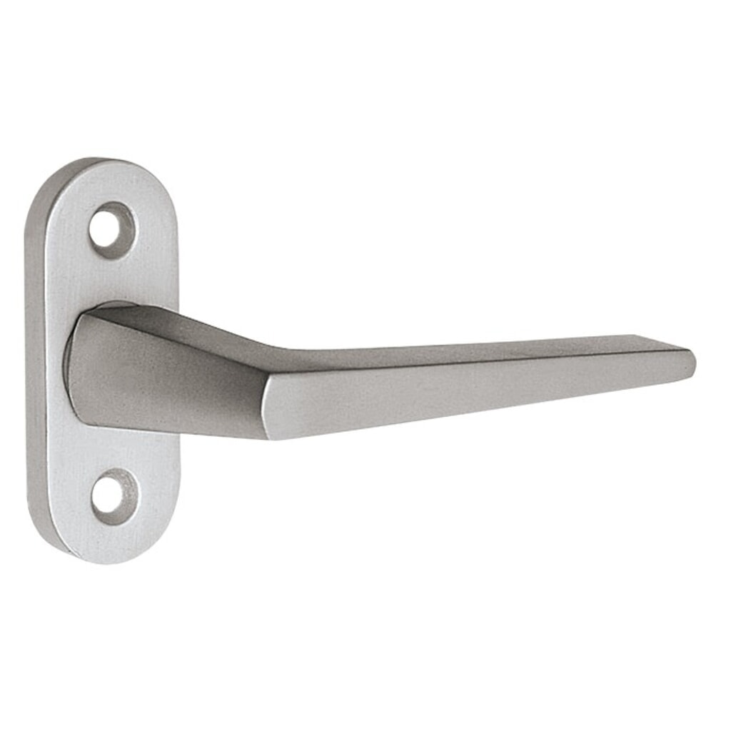 EDI Fenstergriff 1512/0000, 35 mm, Aluminium F2 / neusilberfarbig, Standard Produktabbildung: EDI Fenstergriff 1512/0000, 35 mm, Aluminium F2 / neusilberfarbig, Standard