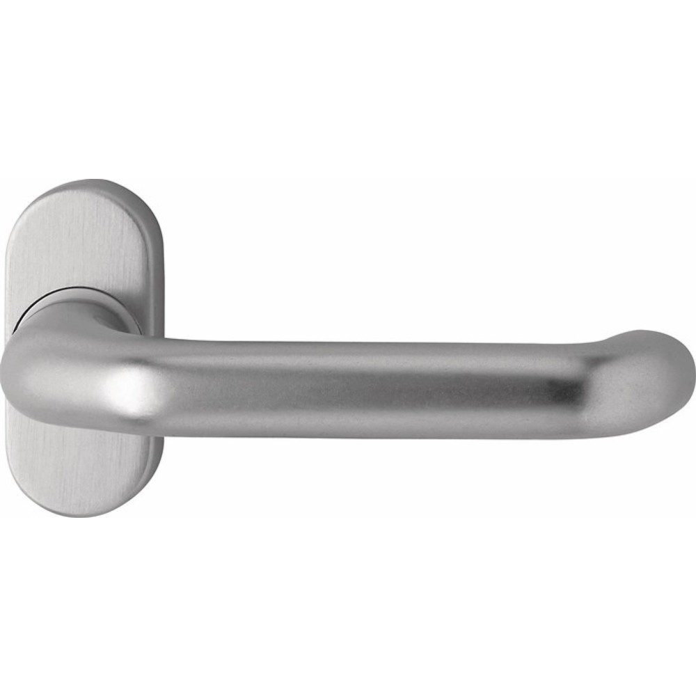 Produktabbildung: EDI Feuerschutzdrückerlochteil 1300/2133, gekröpft, Aluminium F12, Vierkant 9 mm