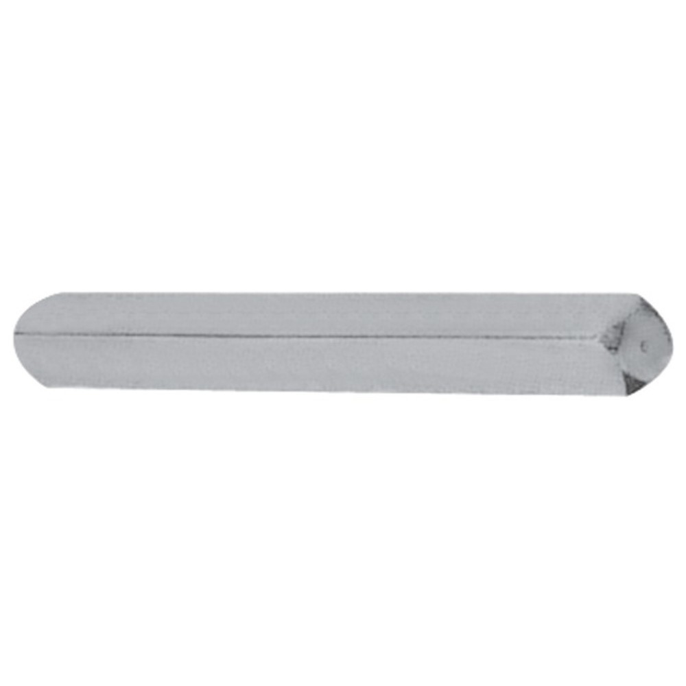 Produktabbildung: EDI Massivstift Typ M, Stahl verzinkt, Vierkant 7 x 60 mm