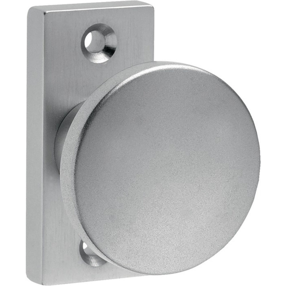 Produktabbildung: EDI Profiltürknopf 1394/0000, Material Aluminium F1, fest