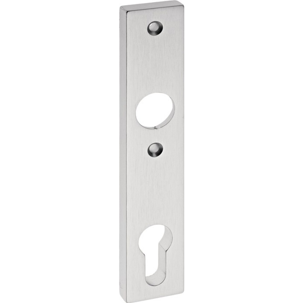 Produktabbildung: EDI Schlosskasten-Kurzschild 1317/7203, Aluminium F1 / naturfarbig, Innenschild