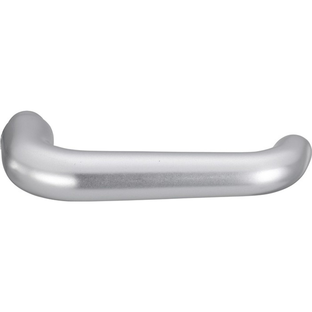Produktabbildung: EDI Türdrückerlochteil 104 Z, Vierkant 8 mm, Aluminium F1 / naturfarbig, DIN links / rechts