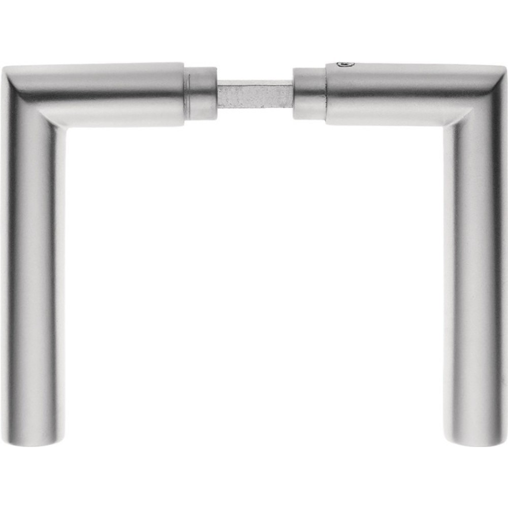 Produktabbildung: EDI Türdrückerpaar 148 Z, Edelstahl F00, Vierkantstift 8 mm