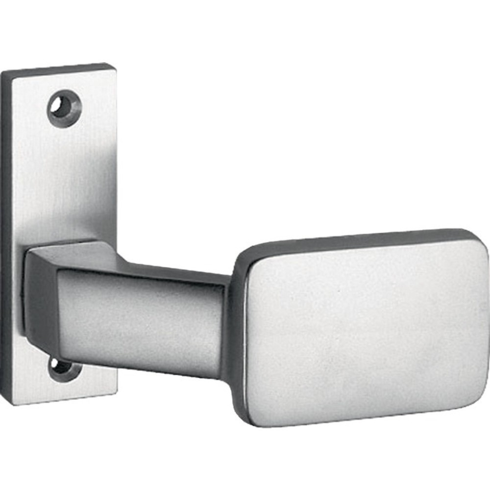 Produktabbildung: EDI Türknopf 1385/0000, Aufnahme 8 mm, Aluminium F1, gekröpft